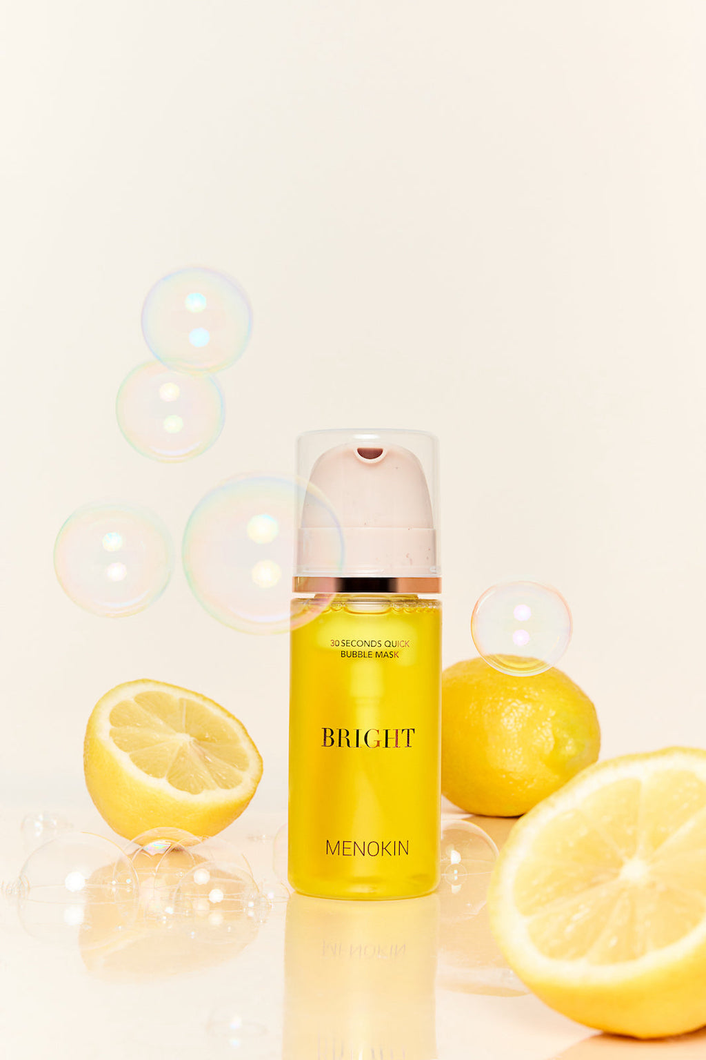MENOKIN 30秒速效泡沫面膜95ml -黃色亮白