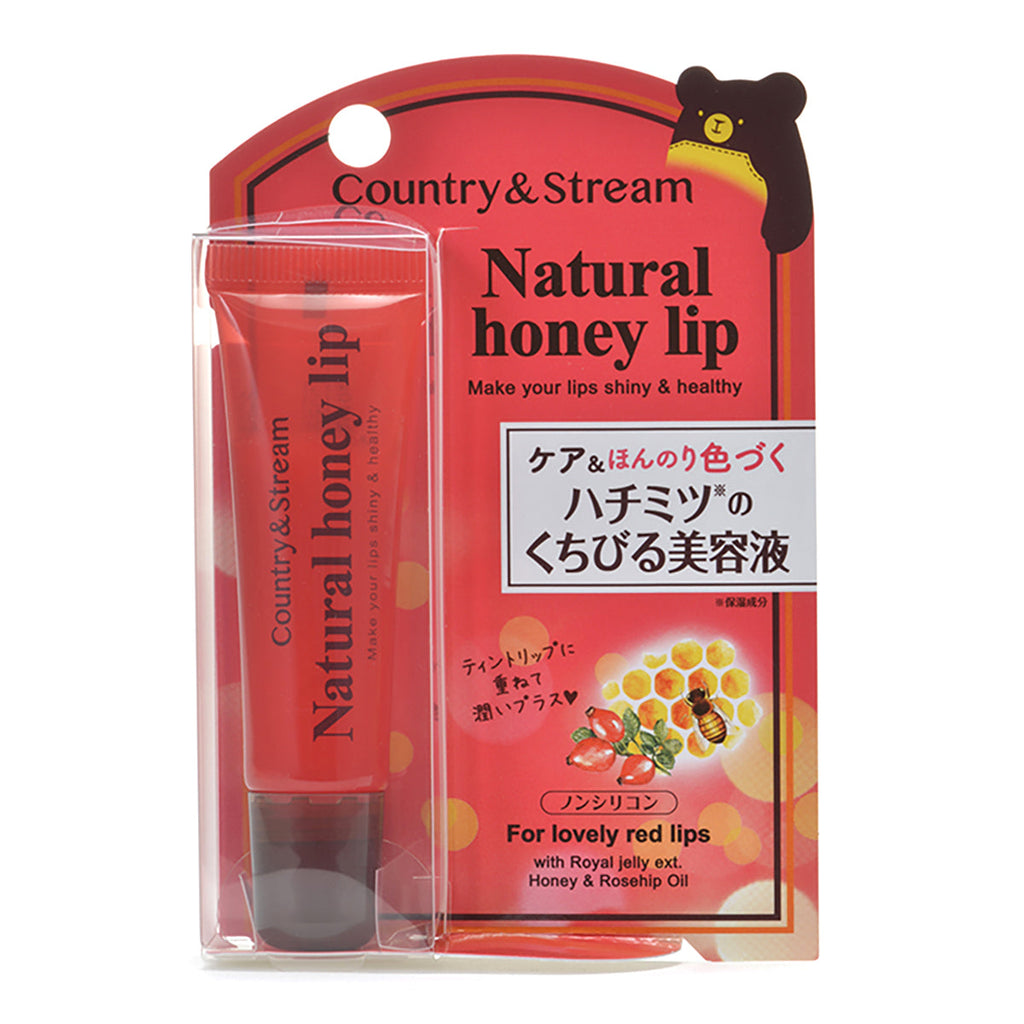 Country & Stream 蜂蜜深層潤唇膏 紅潤色