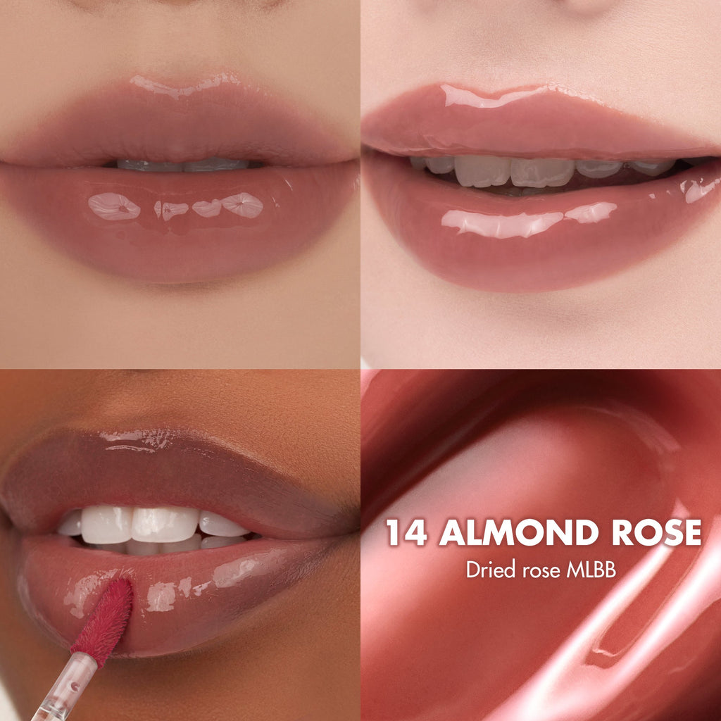 rom&nd The Juicy Lasting Tint 果汁鎖色唇釉 #14 Almond Rose