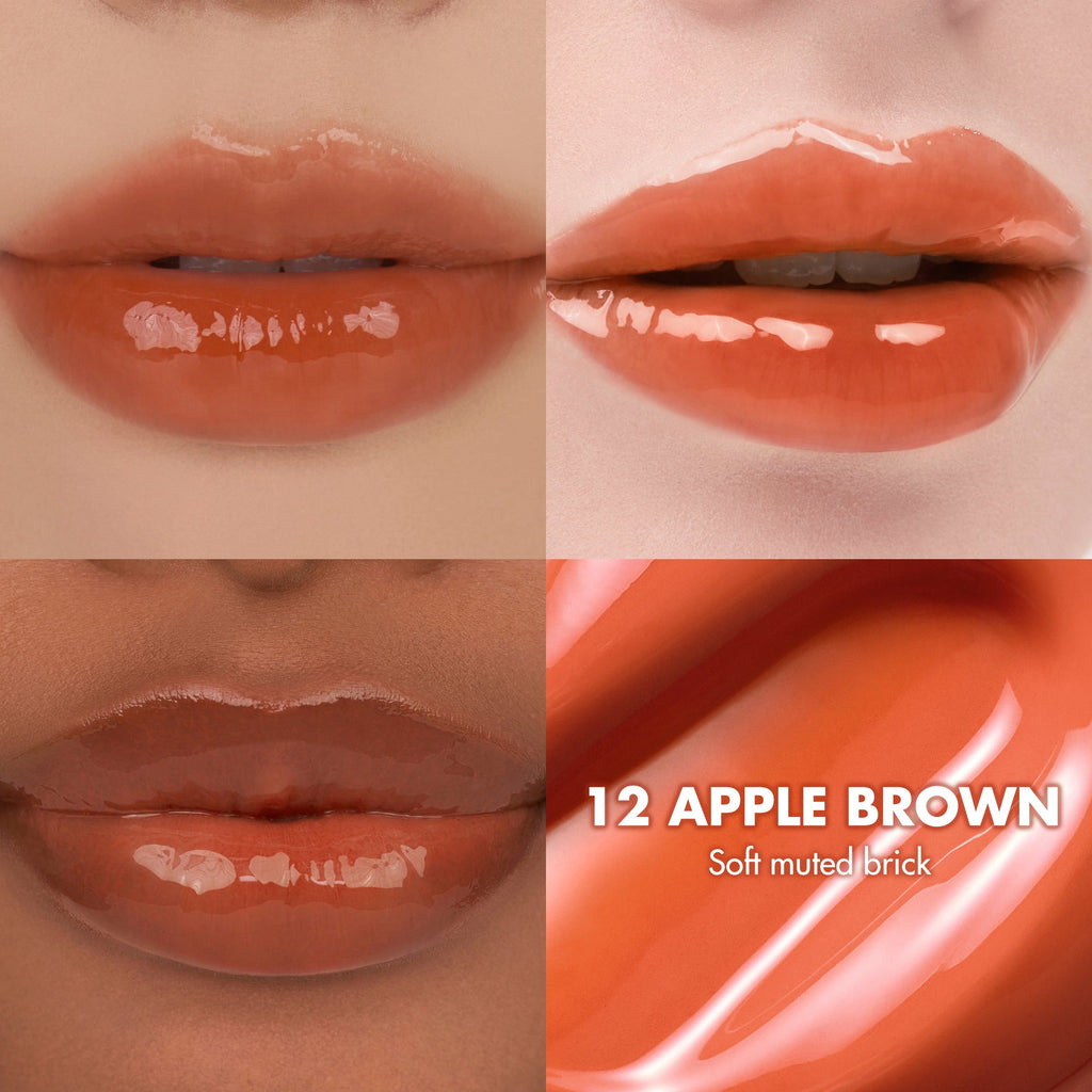 rom&nd The Juicy Lasting Tint 果汁鎖色唇釉 #12 Apple Brown