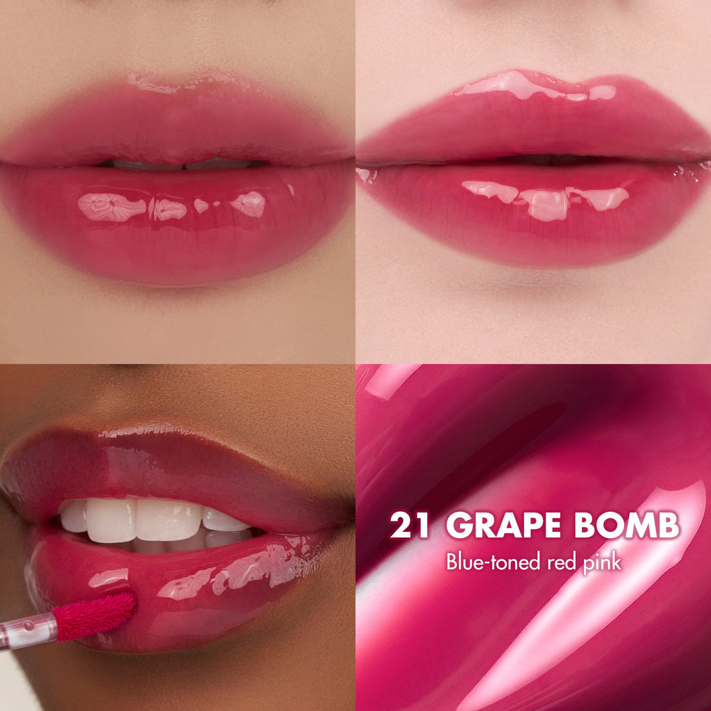 rom&nd The Juicy Lasting Tint 果汁鎖色唇釉 #21 Grape Bomb