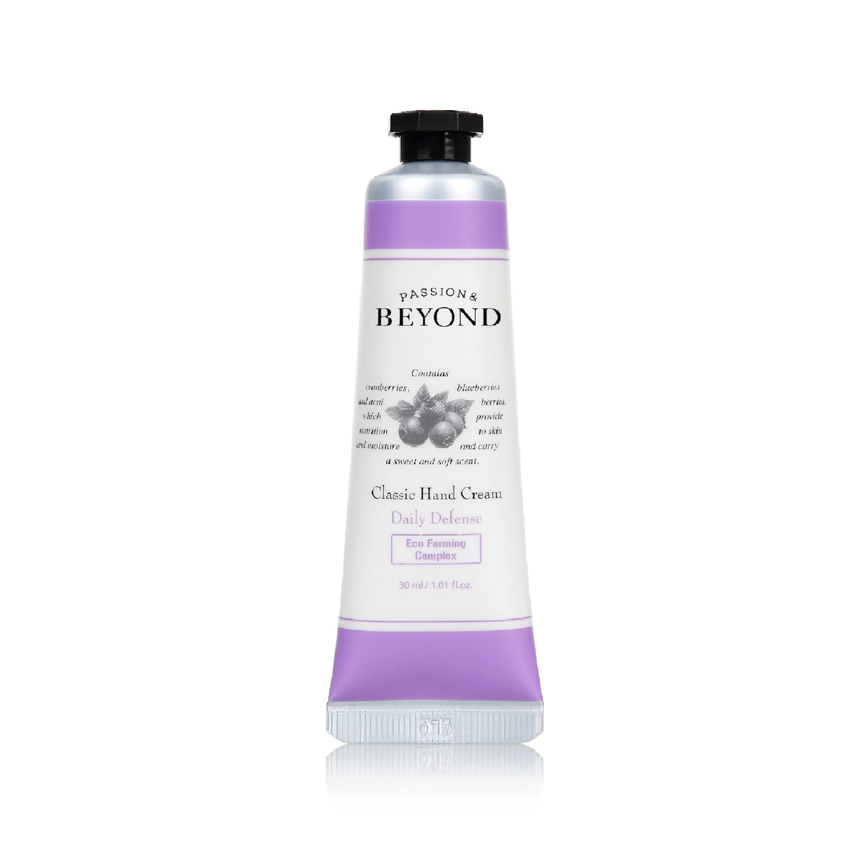 韓國 BEYOND 經典潤手霜 Daily Defense（藍莓·蔓越莓·巴西莓）30ml / 비욘드 클래식 핸드크림 데일리 디펜스 30ml
