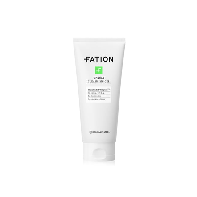 FATION Nosca9 Cleansing Gel 專利肝素淨痘弱酸性潔面凝膠 – 200ml