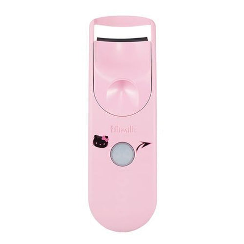 Fillimilli x Hello Kitty「天使與惡魔」加熱睫毛捲翹器 寬版 (充電式) - 粉紅色