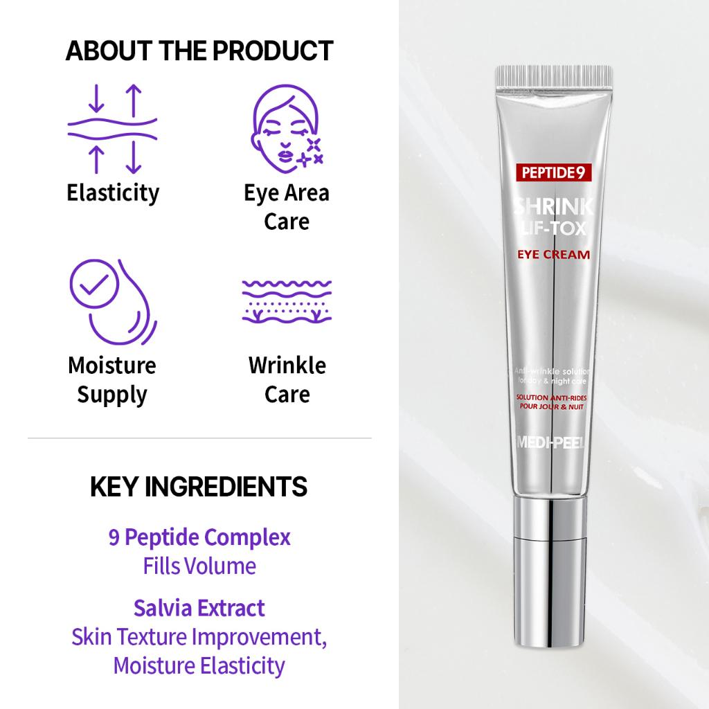 Medi-Peel PEPTIDE 9 九太緊緻提亮眼霜棒20ml