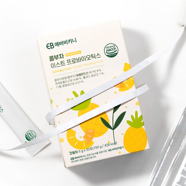 EVERBIKINI 康普茶酵母益生菌 Kombucha Yeast Probiotics 5g × 30條【短效期・到期 2026-12-08】