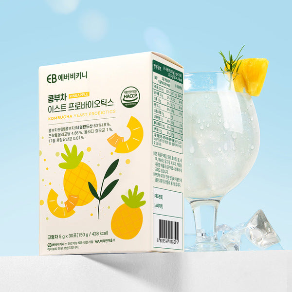 EVERBIKINI 康普茶酵母益生菌 Kombucha Yeast Probiotics 5g × 30條【短效期・到期 2026-12-08】