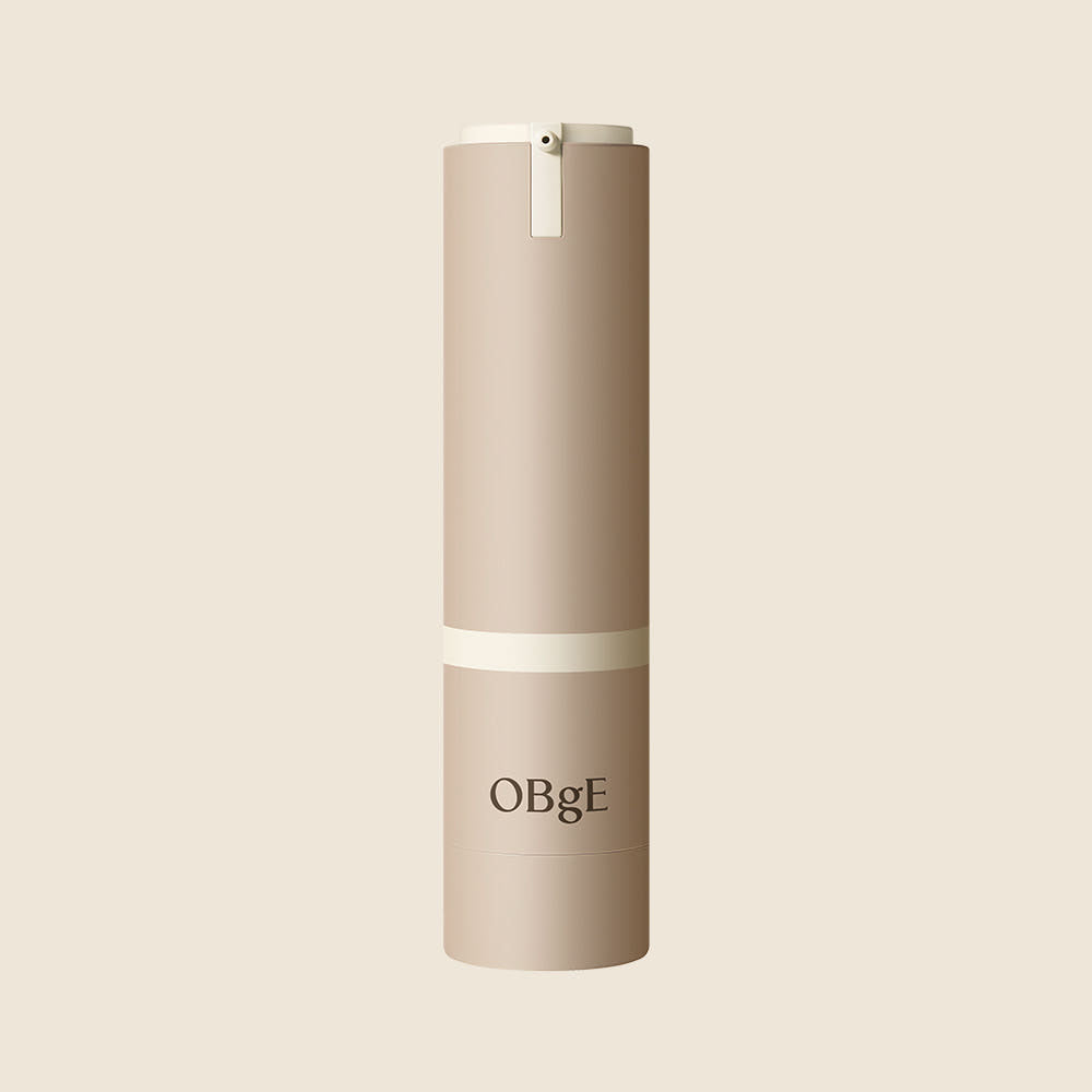 OBgE Natural Cover Lotion 50g 正面包裝及瓶身