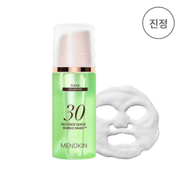 MENOKIN 30秒速效泡沫面膜 95ml-綠色淨化