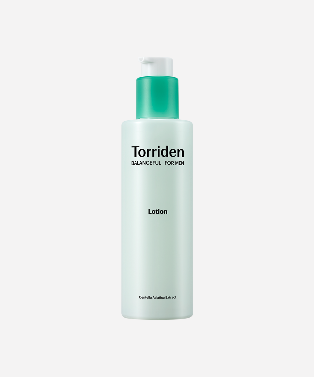Torriden 桃瑞丹 男士積雪草爽膚水＋乳液 2件套裝 (밸런스풀 포맨 시카 클리어링 스킨 300ml + 시카 오일프리 로션 200ml / Balanceful For Men Cica Clearing Skin + Oil-Free Lotion)