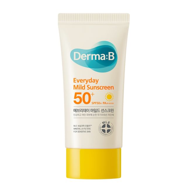 Derma:B Everyday Mild Sunscreen 50ml 正面包裝