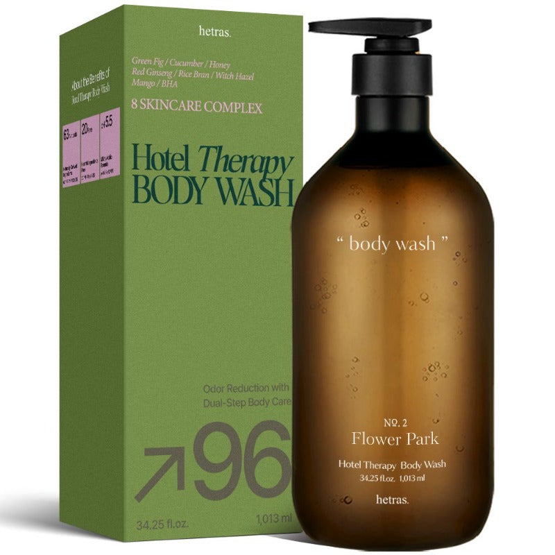 hetras 酒店療癒香氛沐浴露 1,013ml (No.2 花店 / Flower Park)