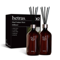HETRAS 經典大容量室內香氛擴香瓶 500ml×2枝裝（Daisy 小雛菊）