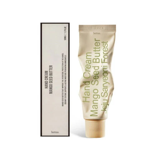 HETRAS 芒果籽油保濕香氛護手霜 50ml（濟州森林 Jeju Saryeoni Forest / 제주사려니숲길）
