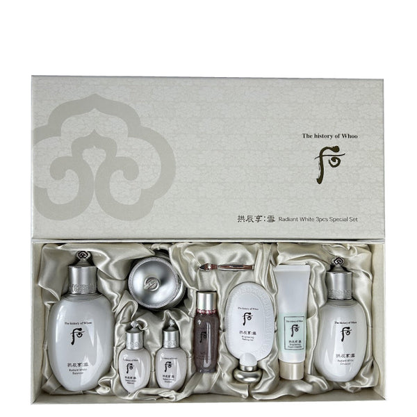 The history of Whoo 后 拱辰享·雪 煥白亮肌三件裝特別套裝 (Gongjinhyang Seol Radiant White 3pcs Special Set)