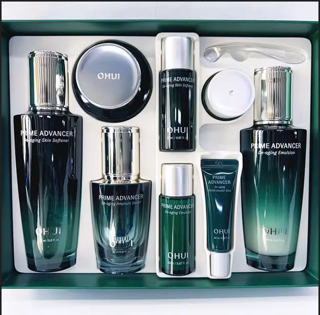 O HUI 歐蕙 Prime Advancer 逆時抗皺四件裝特別套裝 (Prime Advancer De-aging 4pcs Special Set, 9 items)