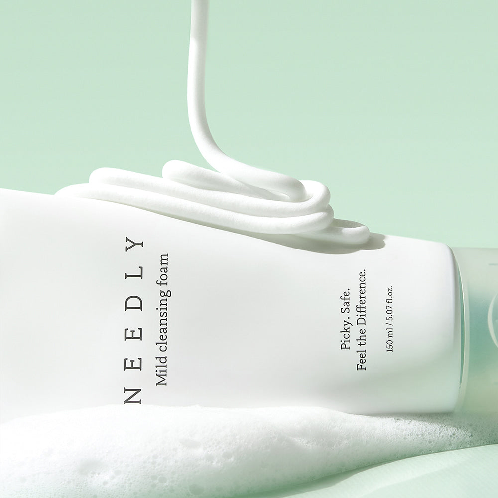 NEEDLY 溫和潔面泡沫 [150ml]