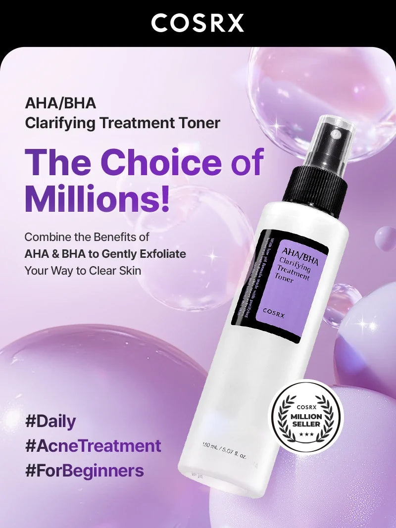 COSRX AHA/BHA 潔淨修護噴霧爽膚水150ml