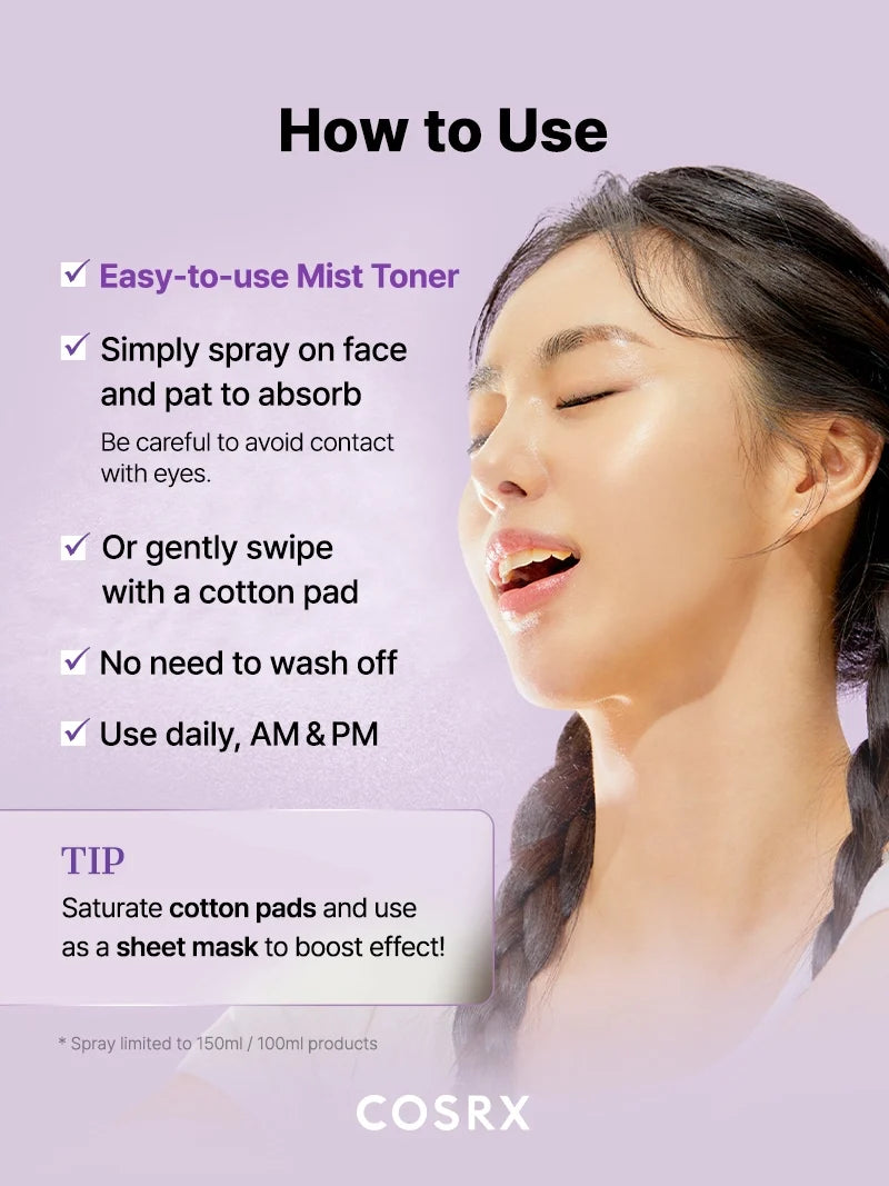 COSRX AHA/BHA 潔淨修護噴霧爽膚水150ml