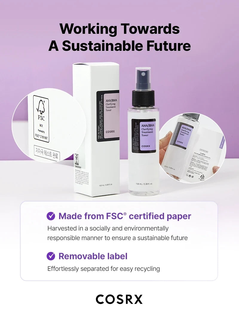COSRX AHA/BHA 潔淨修護噴霧爽膚水150ml
