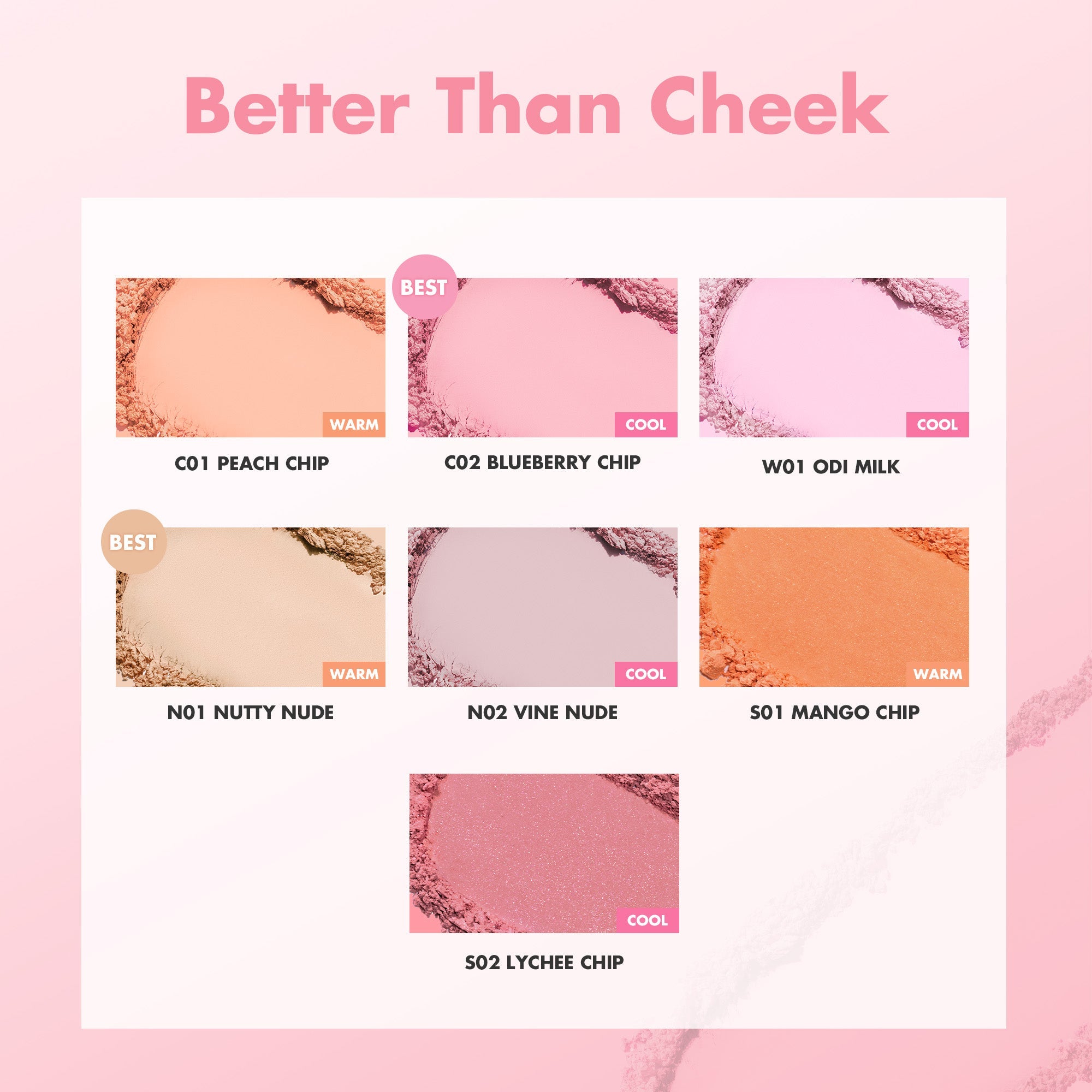 rom&nd Better Than Cheek 胭脂