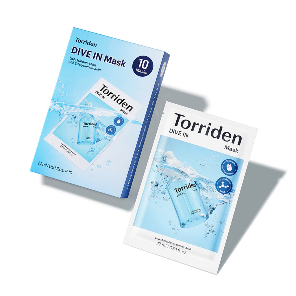 Torriden 低分子透明質酸深層保濕面膜 10片