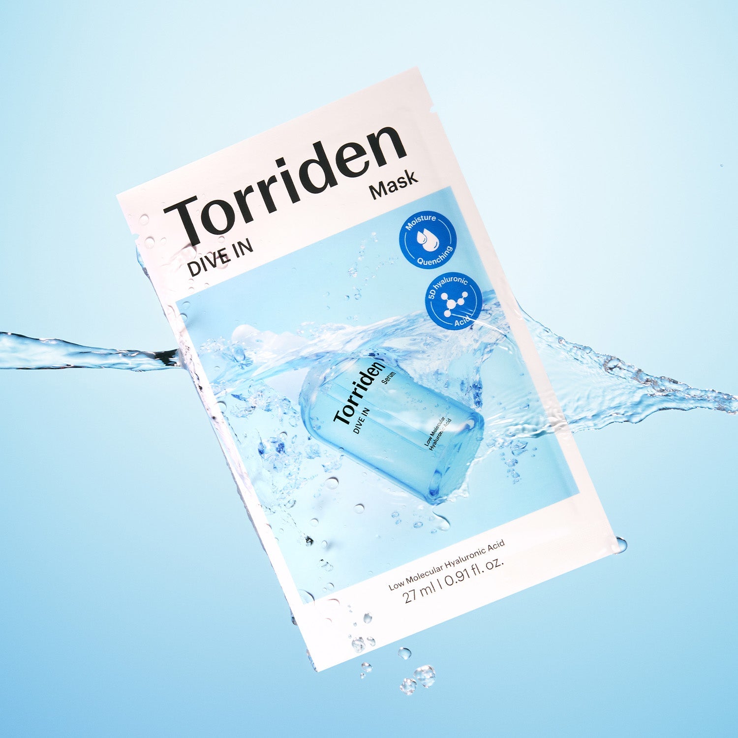 Torriden 低分子透明質酸深層保濕面膜 10片