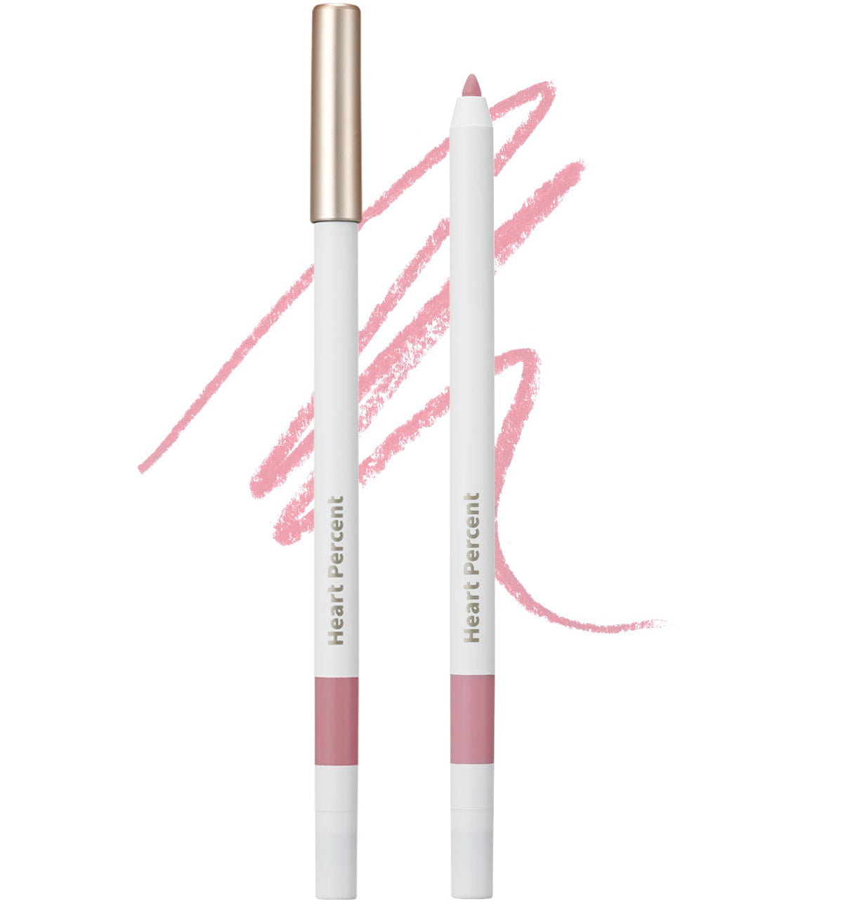Heart Percent Lip Pencil Slim 14 Calm Pink 官方色號