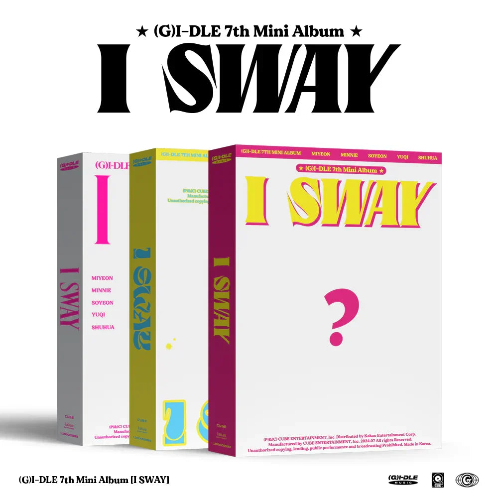 (G)I-DLE - 7th Mini Album 'I SWAY'