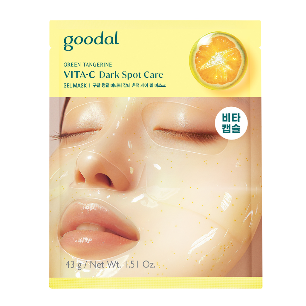 Goodal 青橘維他命 C 黑斑護理凝膠面膜套裝 [43g x 5片]