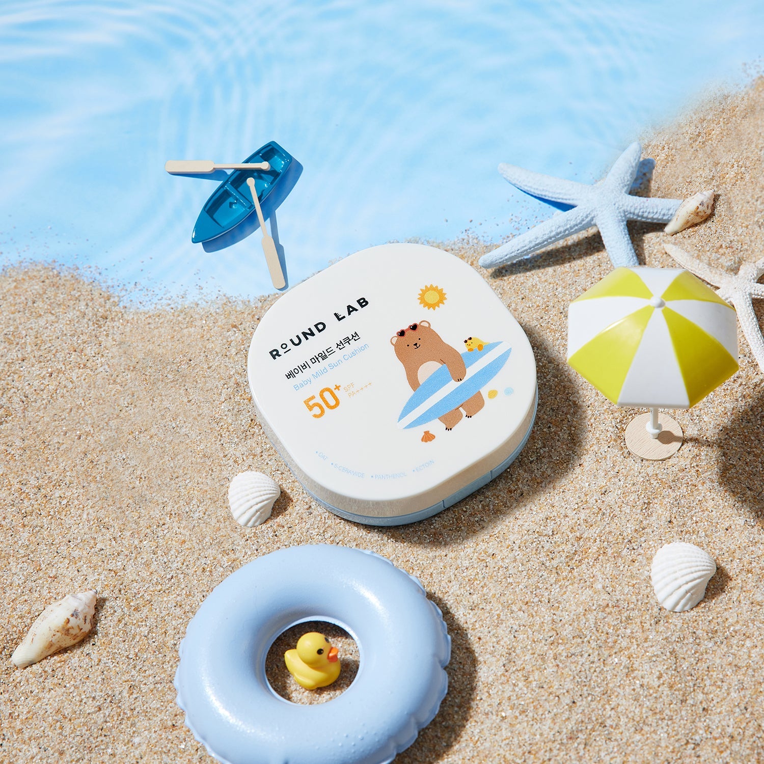 ROUND LAB嬰兒溫和防曬氣墊16g(SPF50+ PA++++)