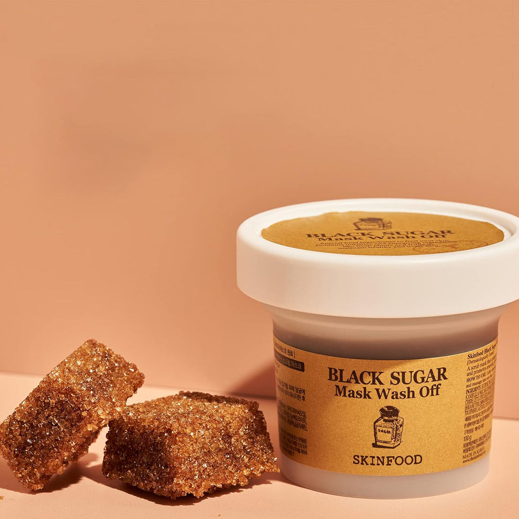 SKINFOOD - 黑糖光采精華面膜 100g