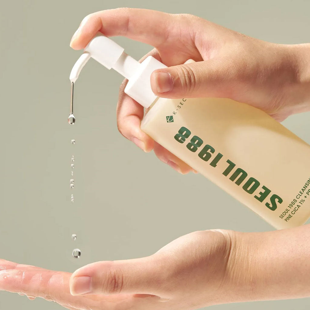 KSECRET 首爾1988 卸妝油：松葉積雪草 1% + 益生菌 [200ml]