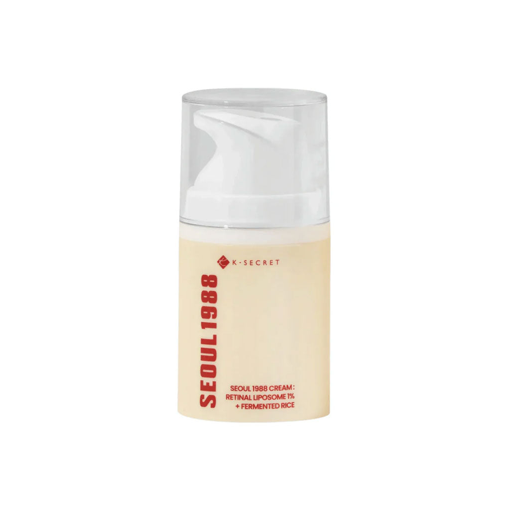 K-SECRET SEOUL 1988 Cream : Retinal Liposome 1% + Fermented Rice 視黃醛脂質體1% + 發酵米 50ml