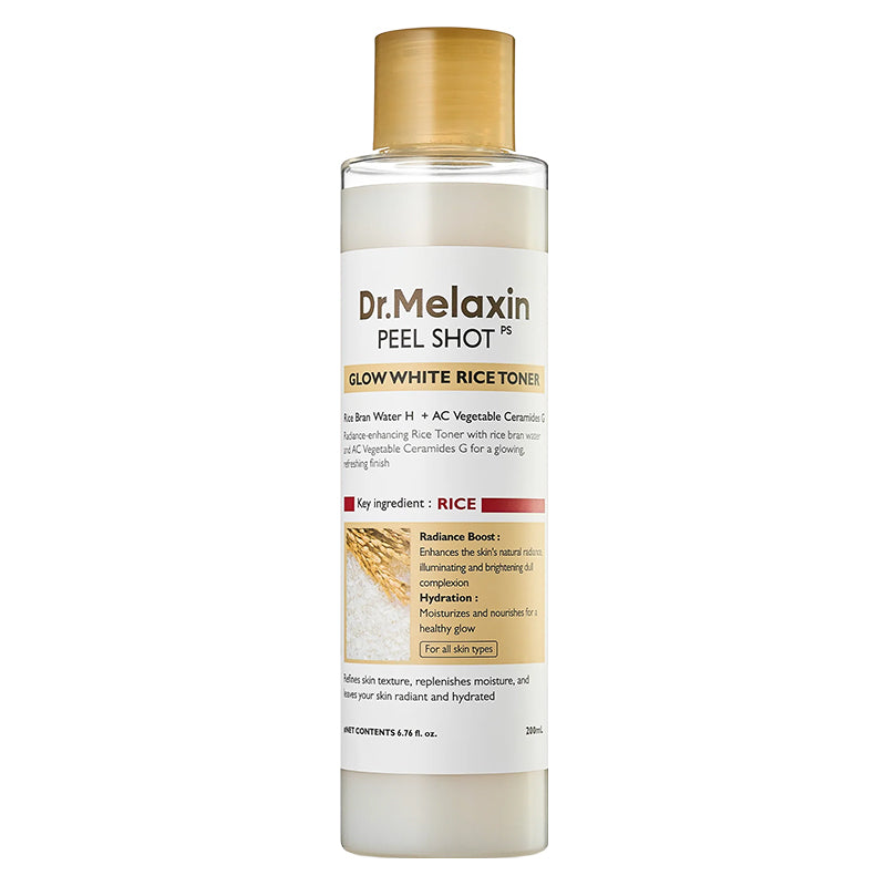 Dr.Melaxin 煥膚透亮白米爽膚水 200毫升 [200毫升]