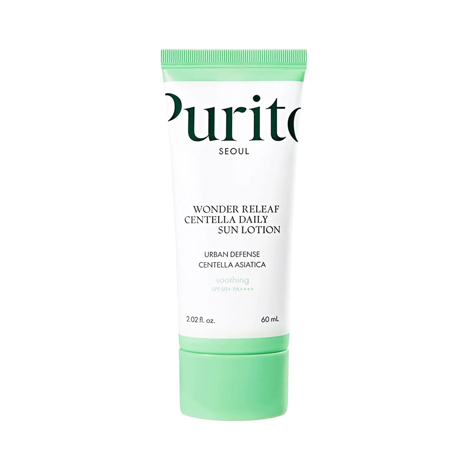 Purito - Wonder Releaf 積雪草日常舒緩防曬乳SPF50+ PA++++ 60ml