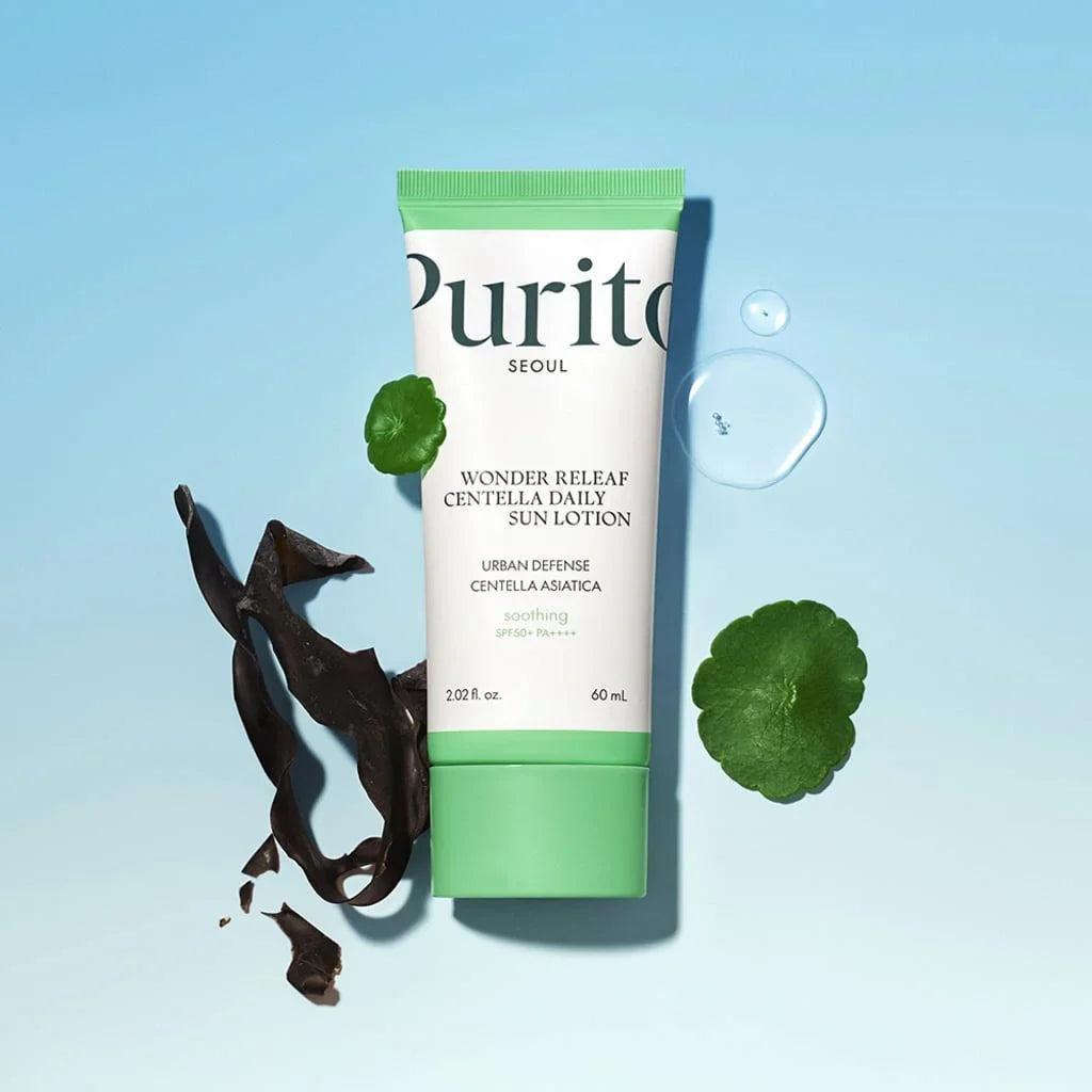 Purito - Wonder Releaf 積雪草日常舒緩防曬乳SPF50+ PA++++ 60ml