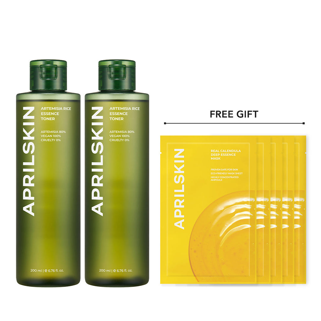 APRILSKIN 艾蒿大米精華爽膚水 [200ml]