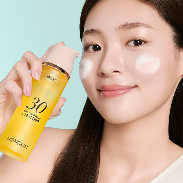 MENOKIN 30秒免洗潔面泡 (亮白) 150ml