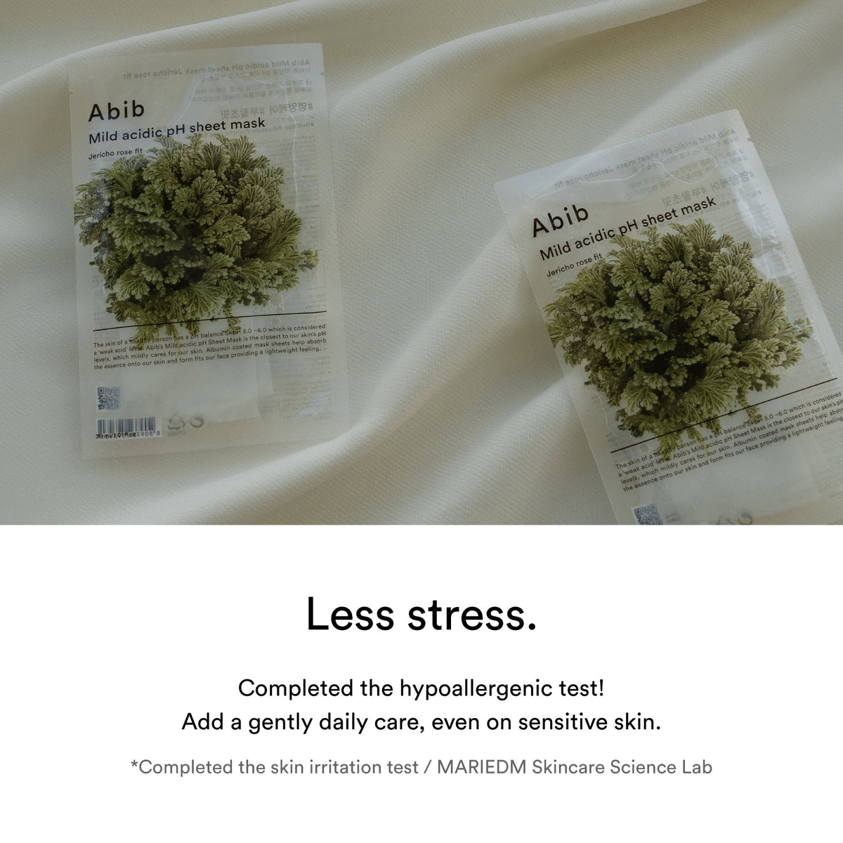 Abib - 弱酸性復活草面膜 10 片