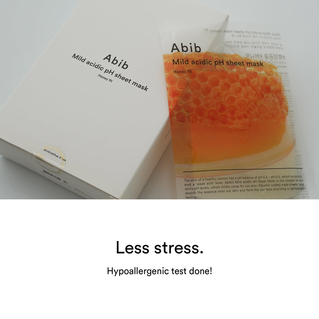 Abib - 弱酸性蜂蜜營養面膜(10片)(盒裝)