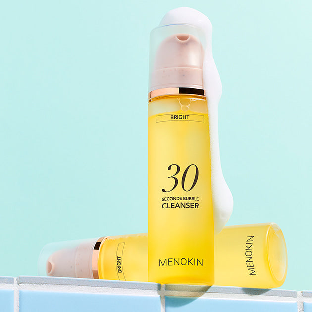 MENOKIN 30秒免洗潔面泡 (亮白) 150ml