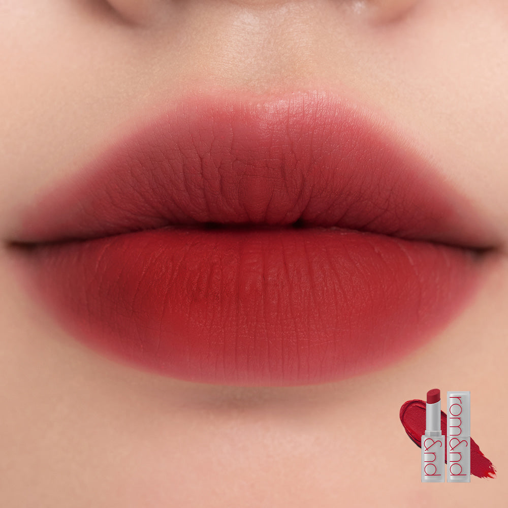 romand-zero-matte-lipstick 13 Red Carpet 色號效果