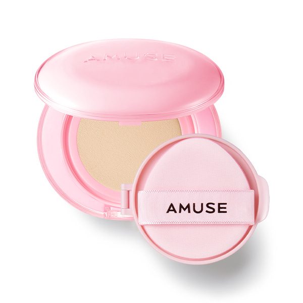 AMUSE 粉色防曬氣墊粉底