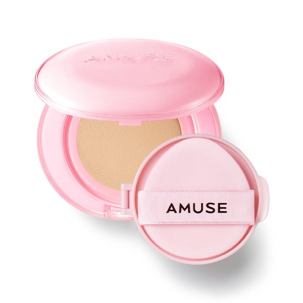 AMUSE 粉色防曬氣墊粉底