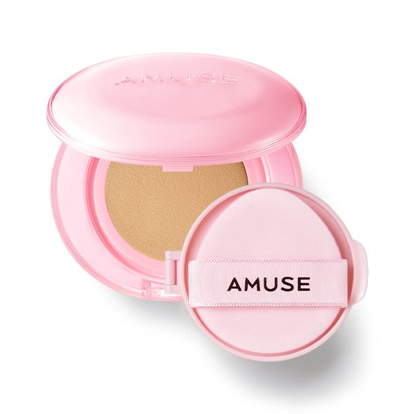 AMUSE 粉色防曬氣墊粉底