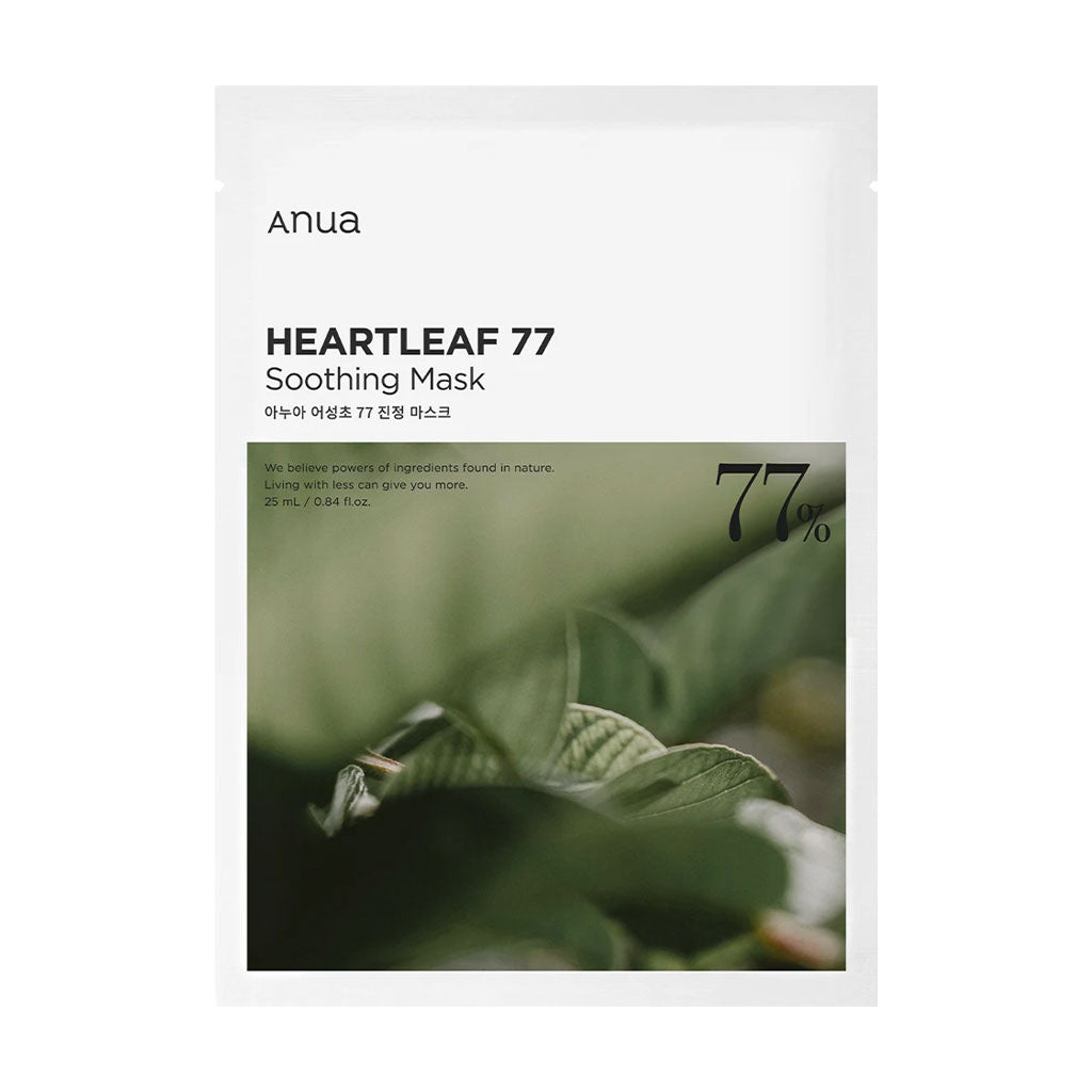 Anua 魚腥草 77% 舒緩面膜(片裝)