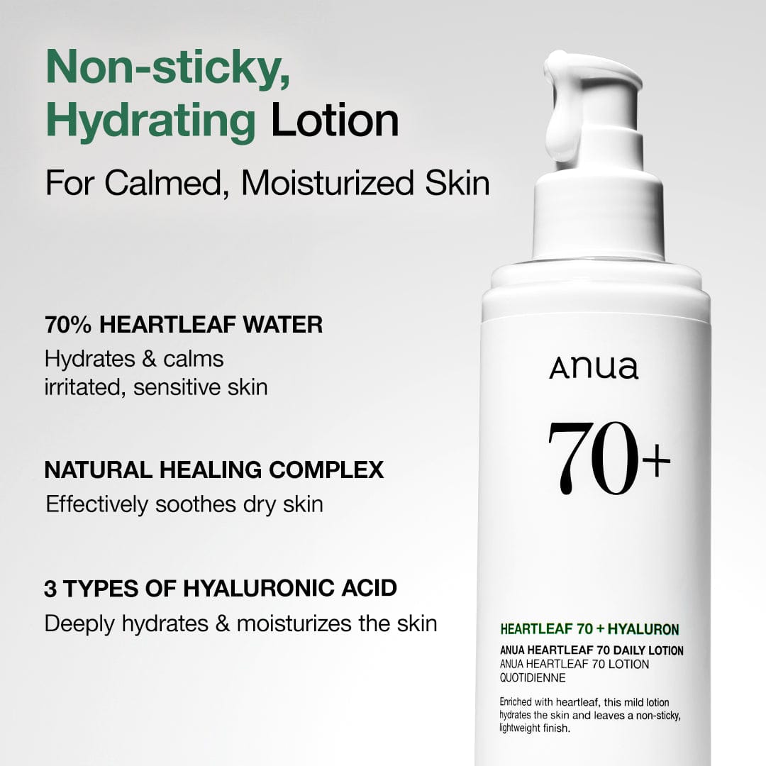 Anua 70%魚腥草舒緩保濕乳液 200ml