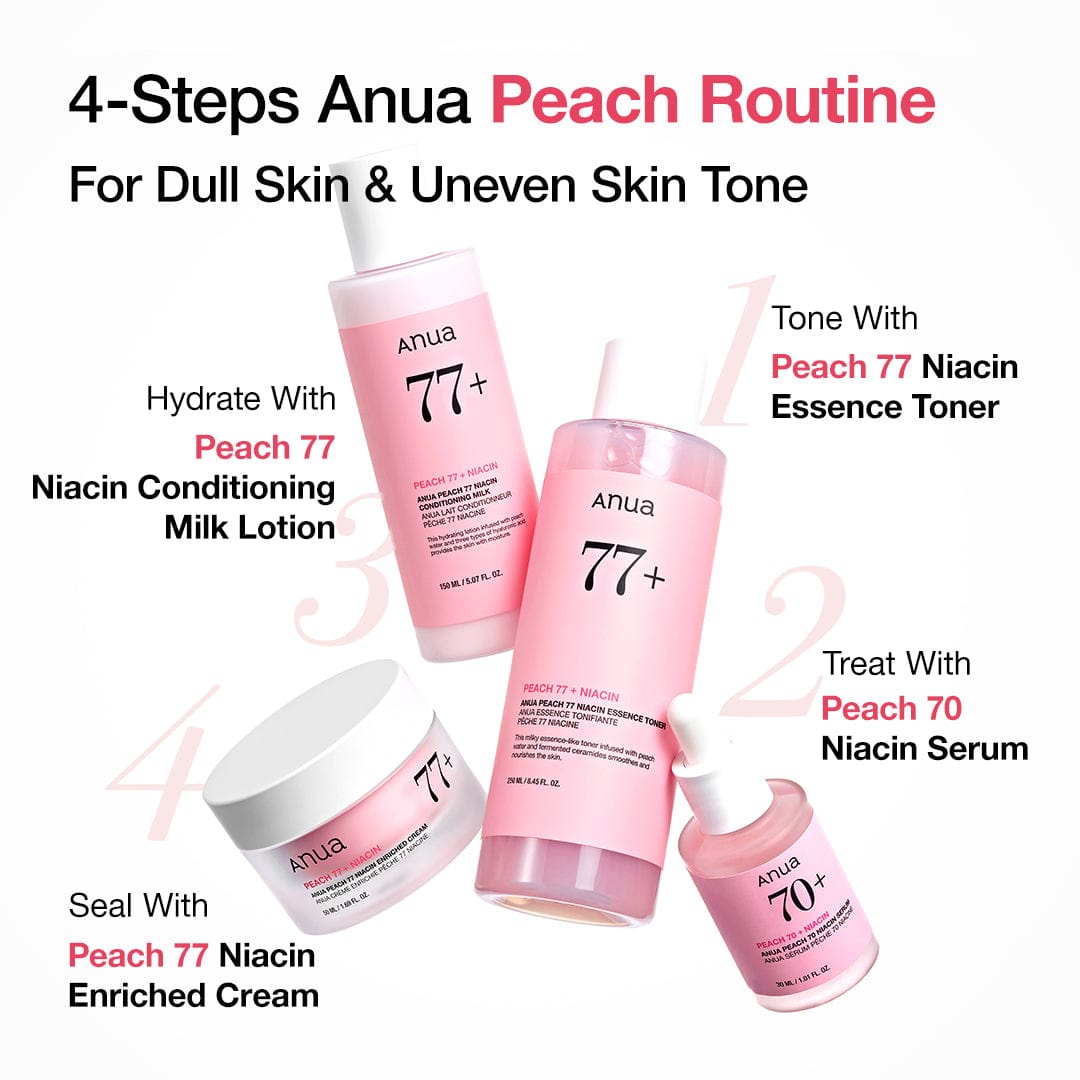 Anua 水蜜桃 70% 煙?胺精華 迷你裝 [2025 版本 - 10ml]