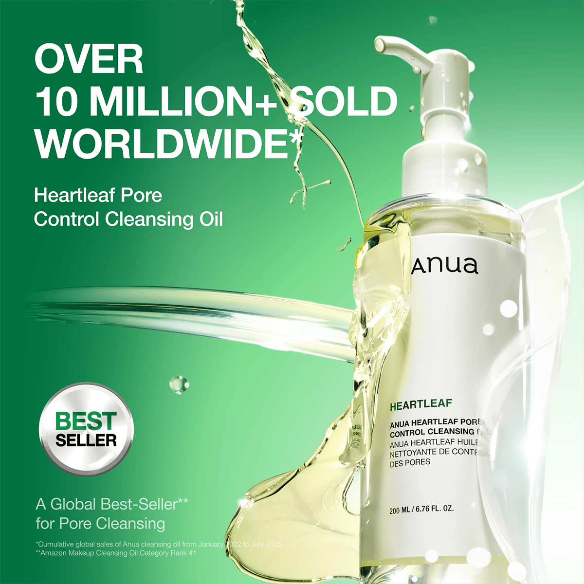 Anua 魚腥草毛孔控制溫和卸妝油 [200ml]